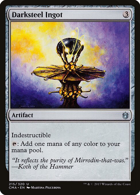 Darksteel Ingot card art