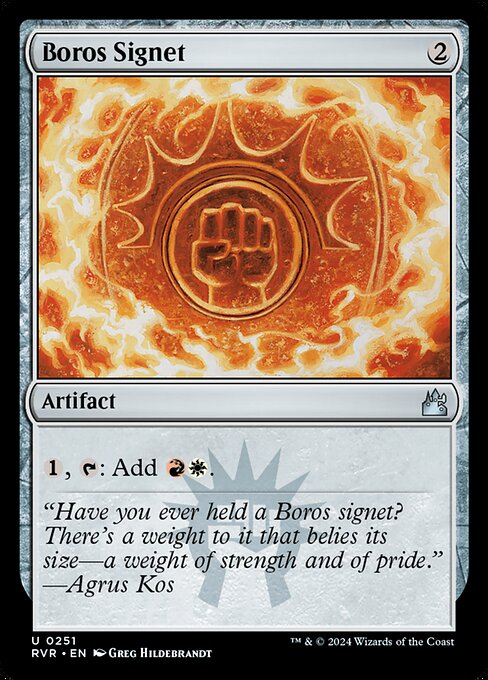 Boros Signet card art