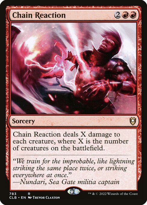 Chain Reaction card art