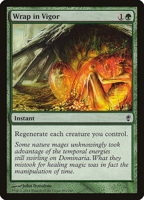 Wrap in Vigor card art