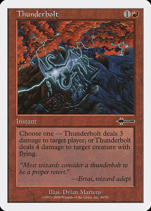 Thunderbolt card art