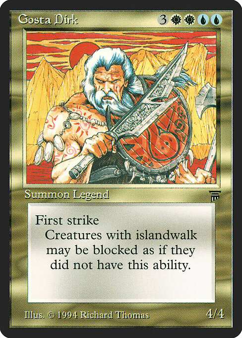 Gosta Dirk card art