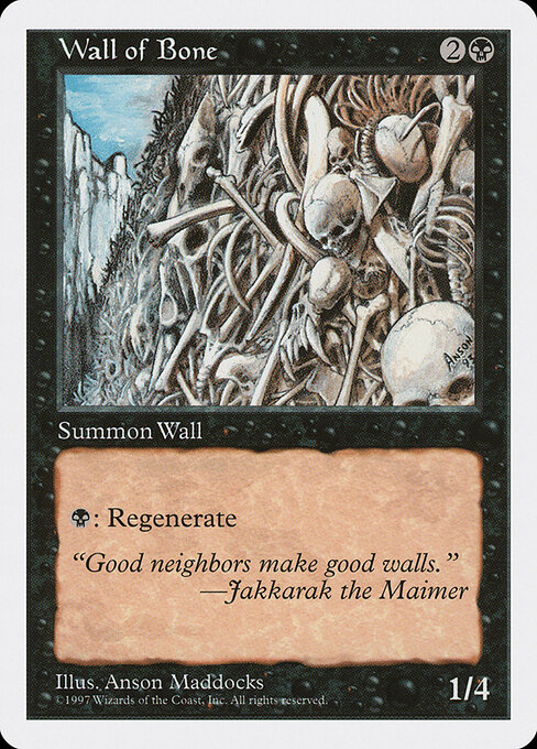 Wall of Bone card art