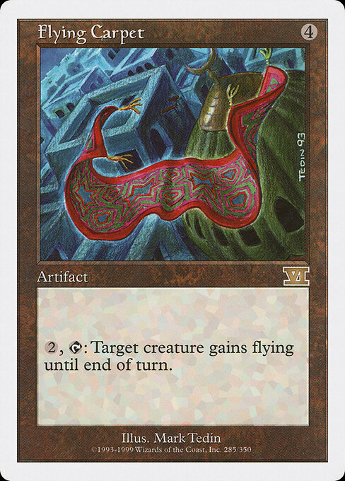 Flying Carpet card art