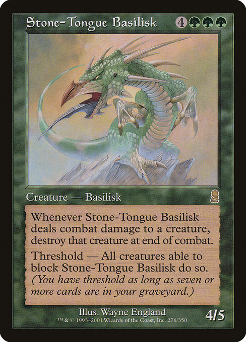 Stone-Tongue Basilisk card art