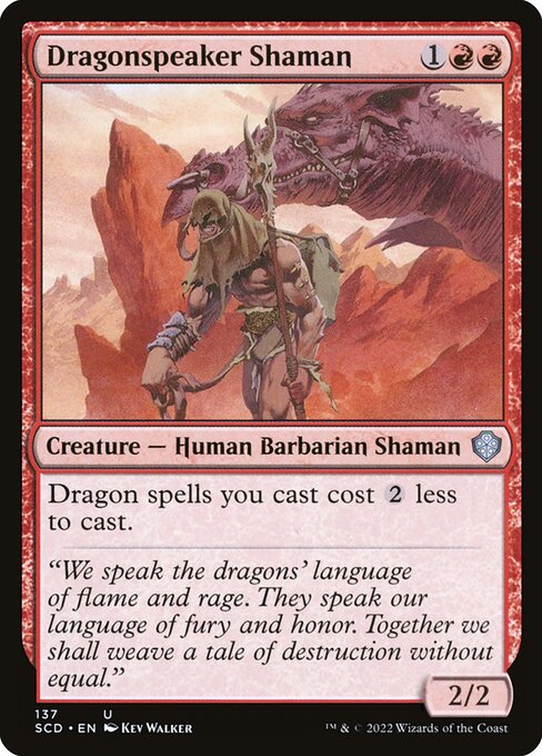 Dragonspeaker Shaman card art