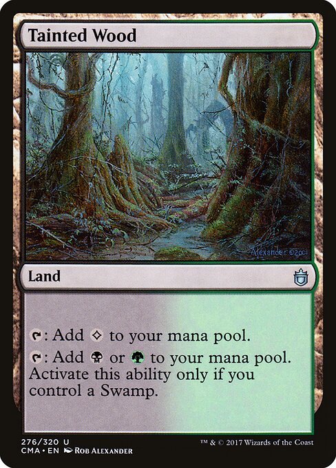 Tainted Wood card art