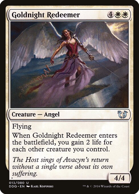 Goldnight Redeemer card art