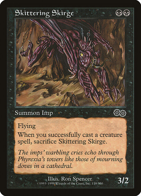 Skittering Skirge card art