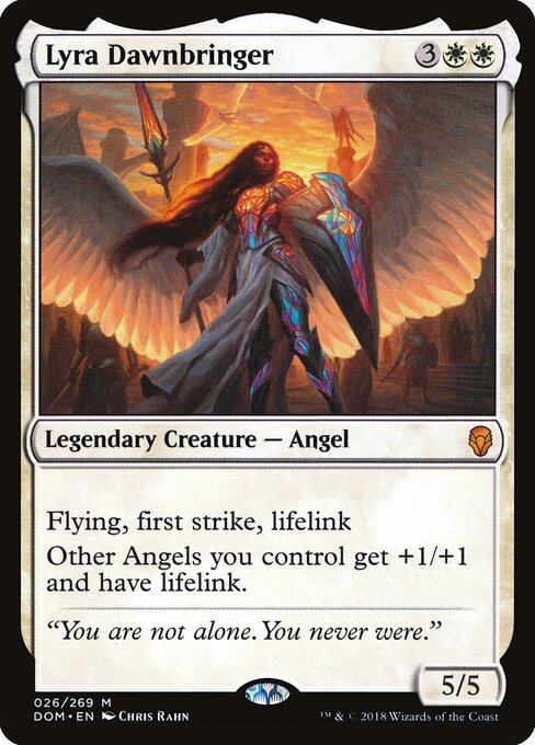 Lyra Dawnbringer card art