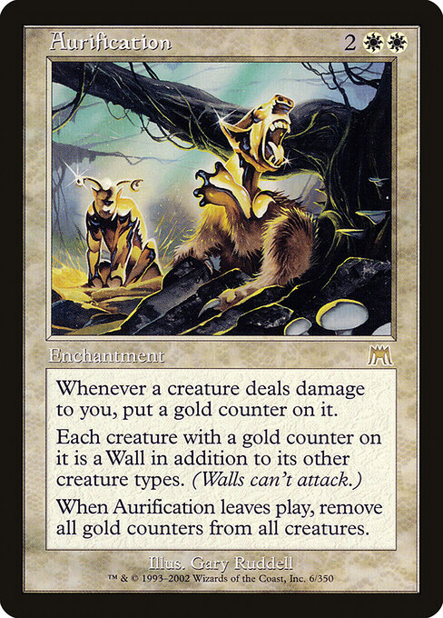 Aurification card art