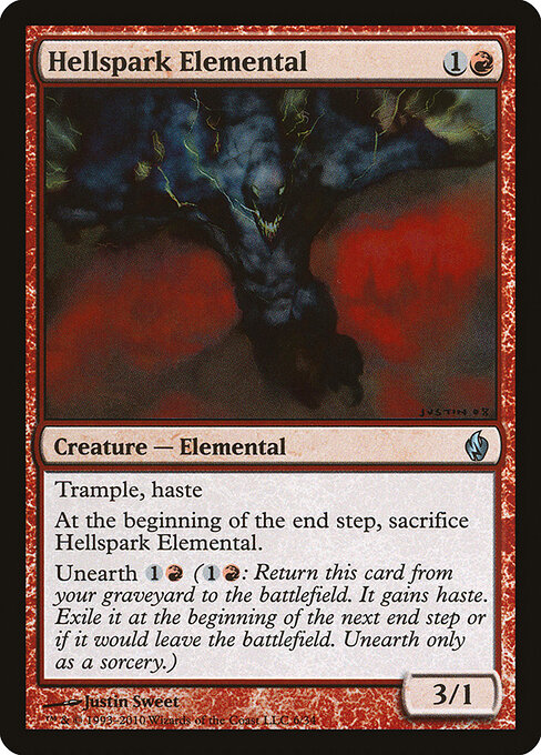 Hellspark Elemental card art