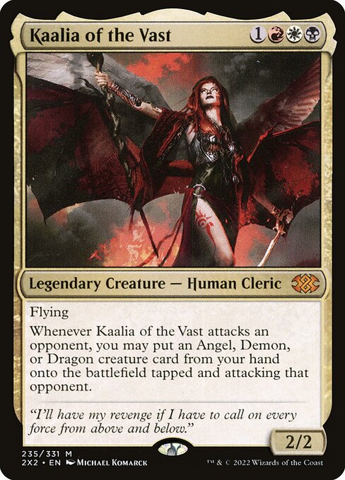 Kaalia of the Vast card art
