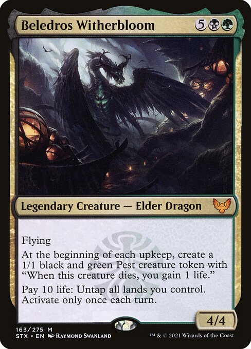 Beledros Witherbloom card art