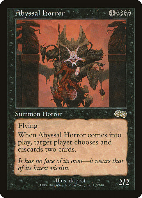 Abyssal Horror card art