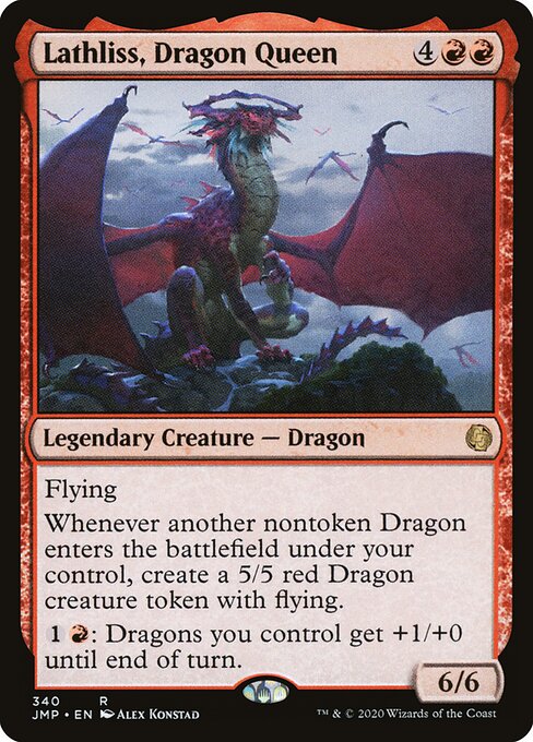 Lathliss, Dragon Queen card art