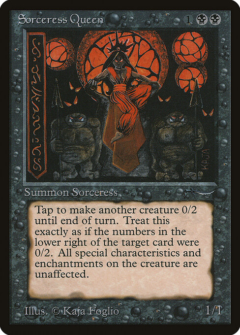 Sorceress Queen card art