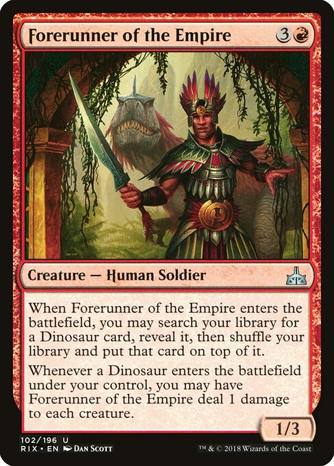 Forerunner of the Empire card art
