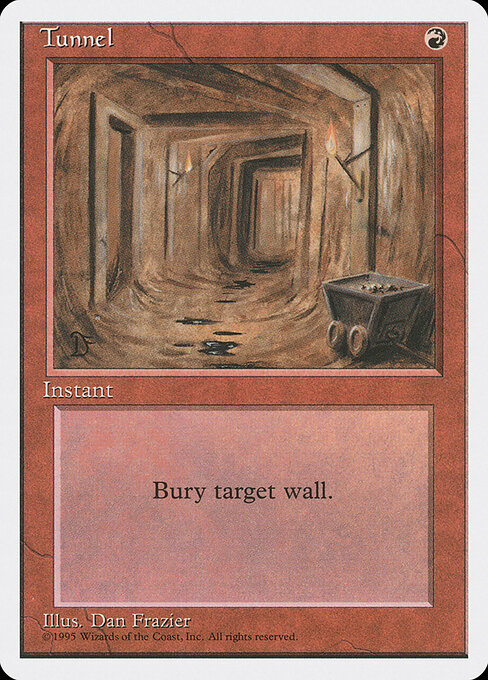 Tunnel card art