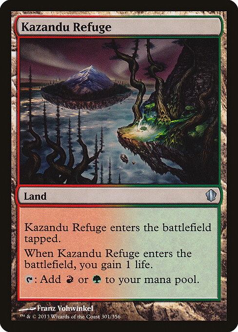 Kazandu Refuge card art