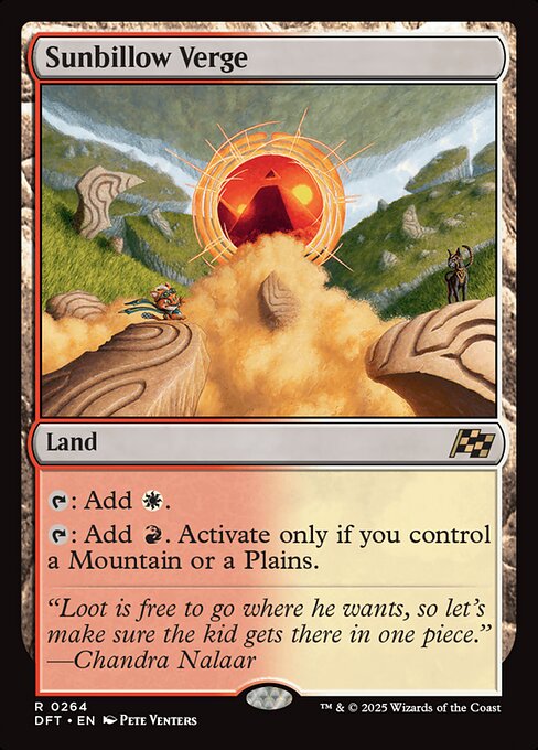Sunbillow Verge card art