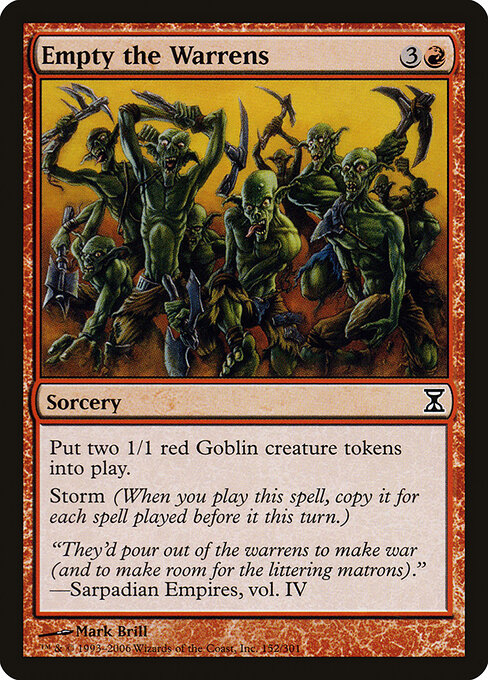 Empty the Warrens card art