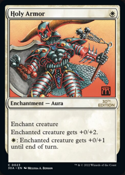 Holy Armor card art