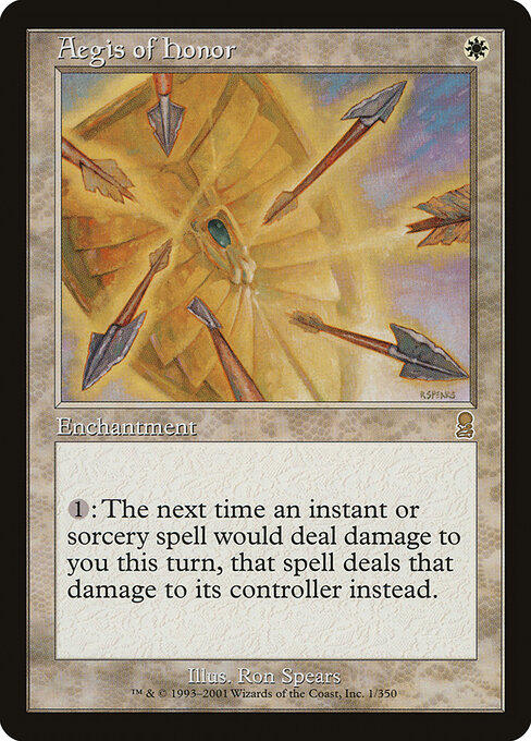 Aegis of Honor card art