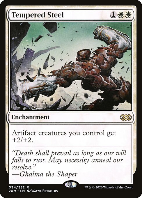 Tempered Steel card art
