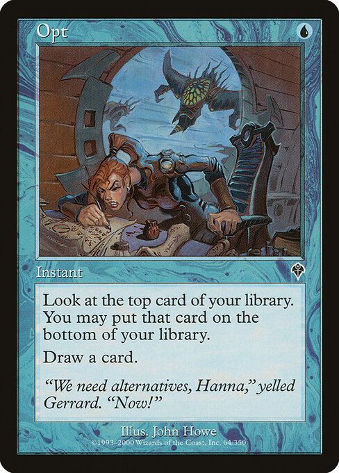 Opt card art