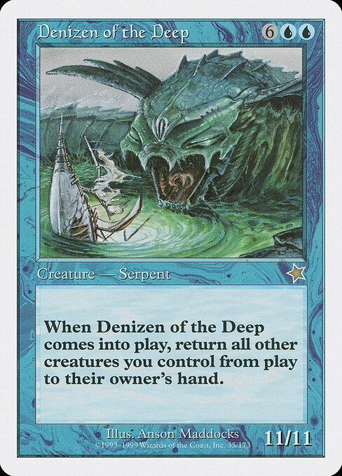 Denizen of the Deep card art