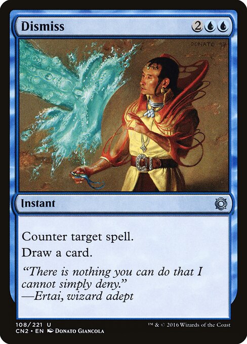 Dismiss card art