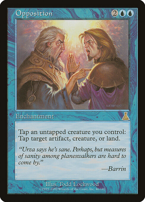 Opposition card art