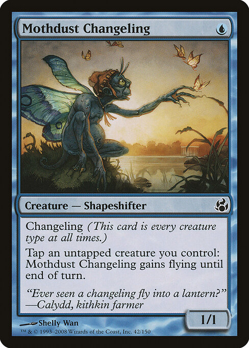 Mothdust Changeling card art