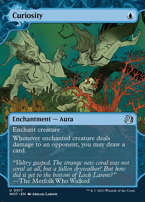 Curiosity card art