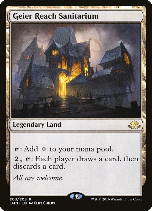 Geier Reach Sanitarium card art