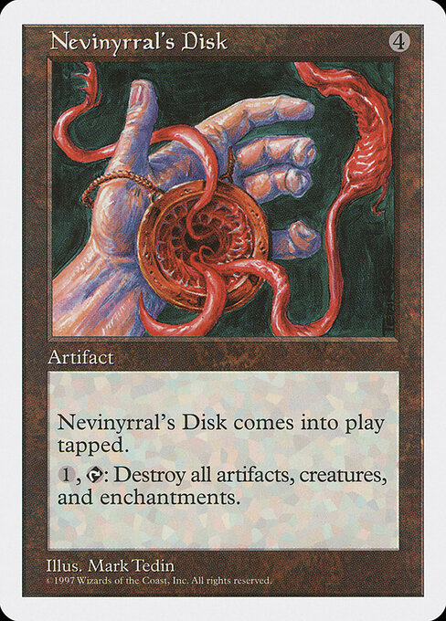 Nevinyrral's Disk card art