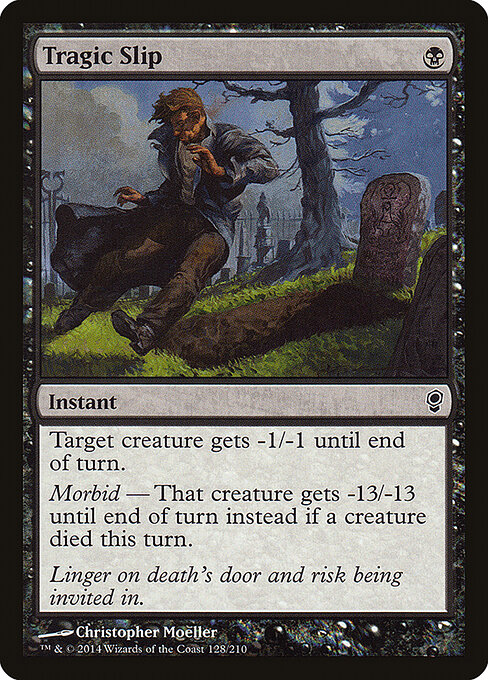 Tragic Slip card art