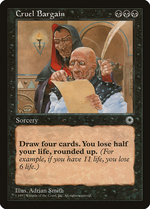 Cruel Bargain card art