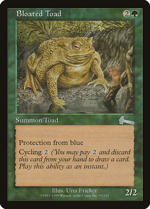 Bloated Toad card art