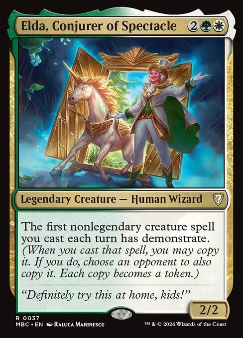 Elda, Conjurer of Spectacle card art