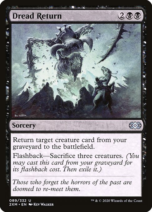 Dread Return card art
