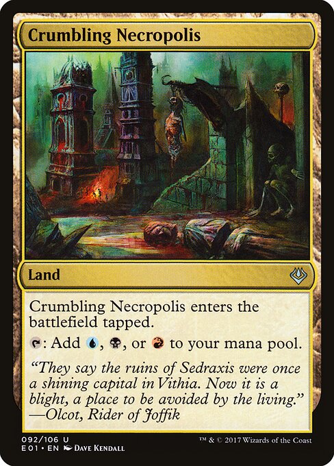 Crumbling Necropolis card art