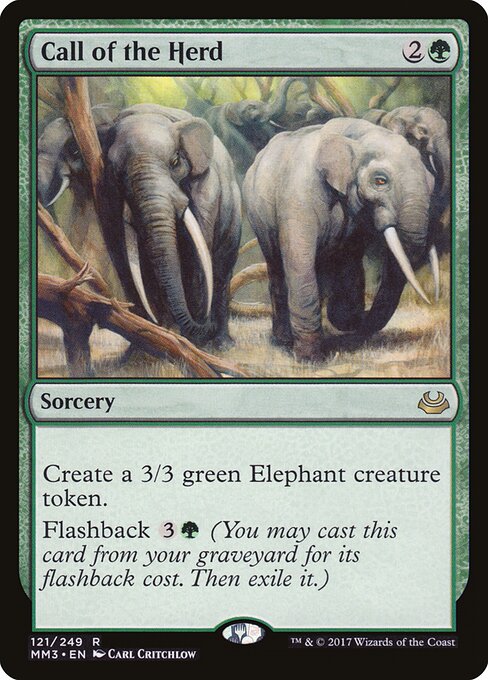 Call of the Herd card art