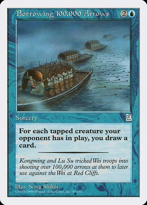 Borrowing 100,000 Arrows card art