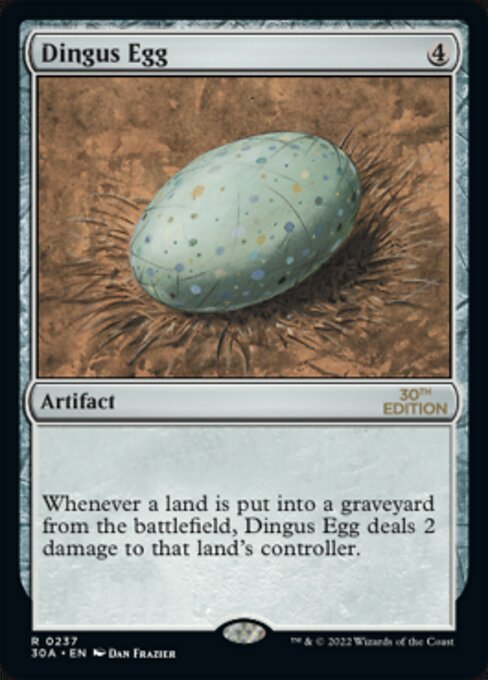 Dingus Egg card art