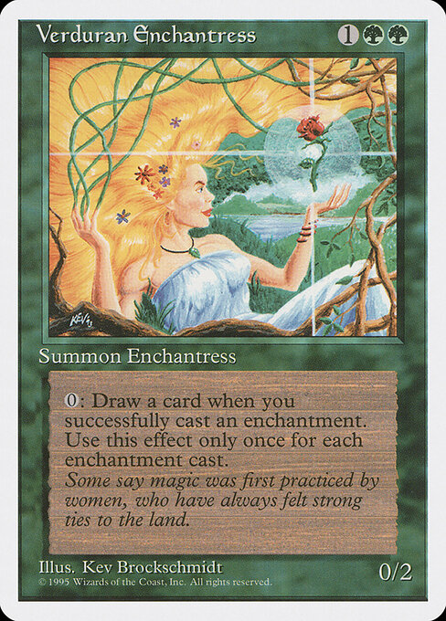 Verduran Enchantress card art