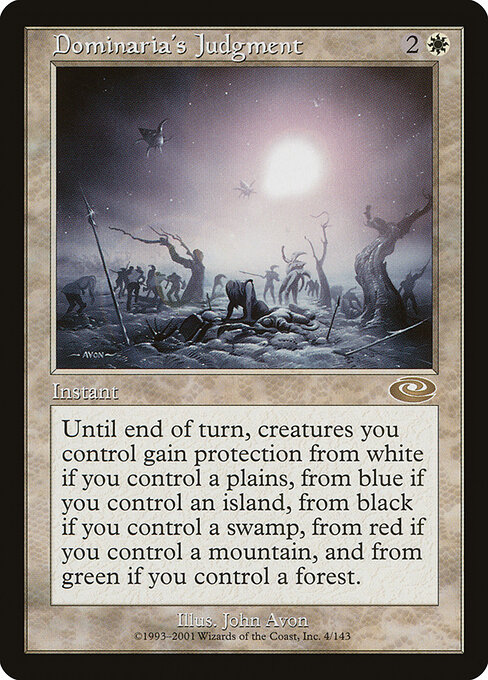 Dominaria's Judgment card art