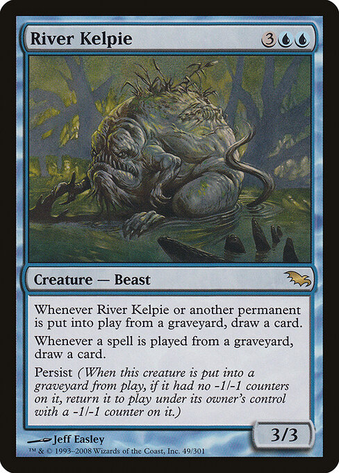 River Kelpie card art
