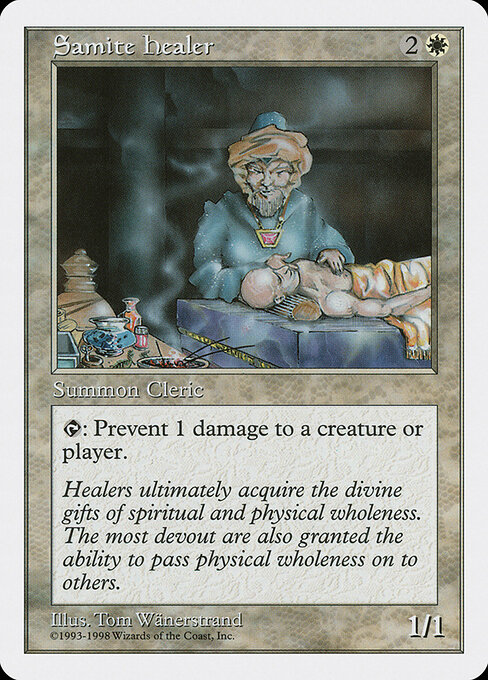 Samite Healer card art